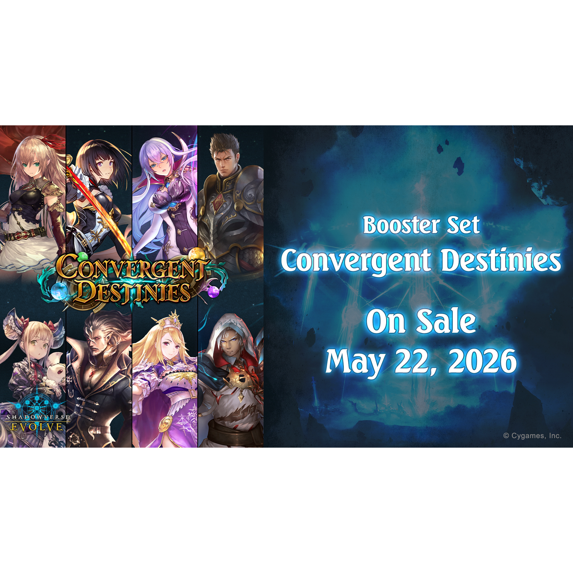 Shadowverse: Evolve - Set 17 - Convergent Destinies - Display Case (20x Booster Boxes) - Image 2