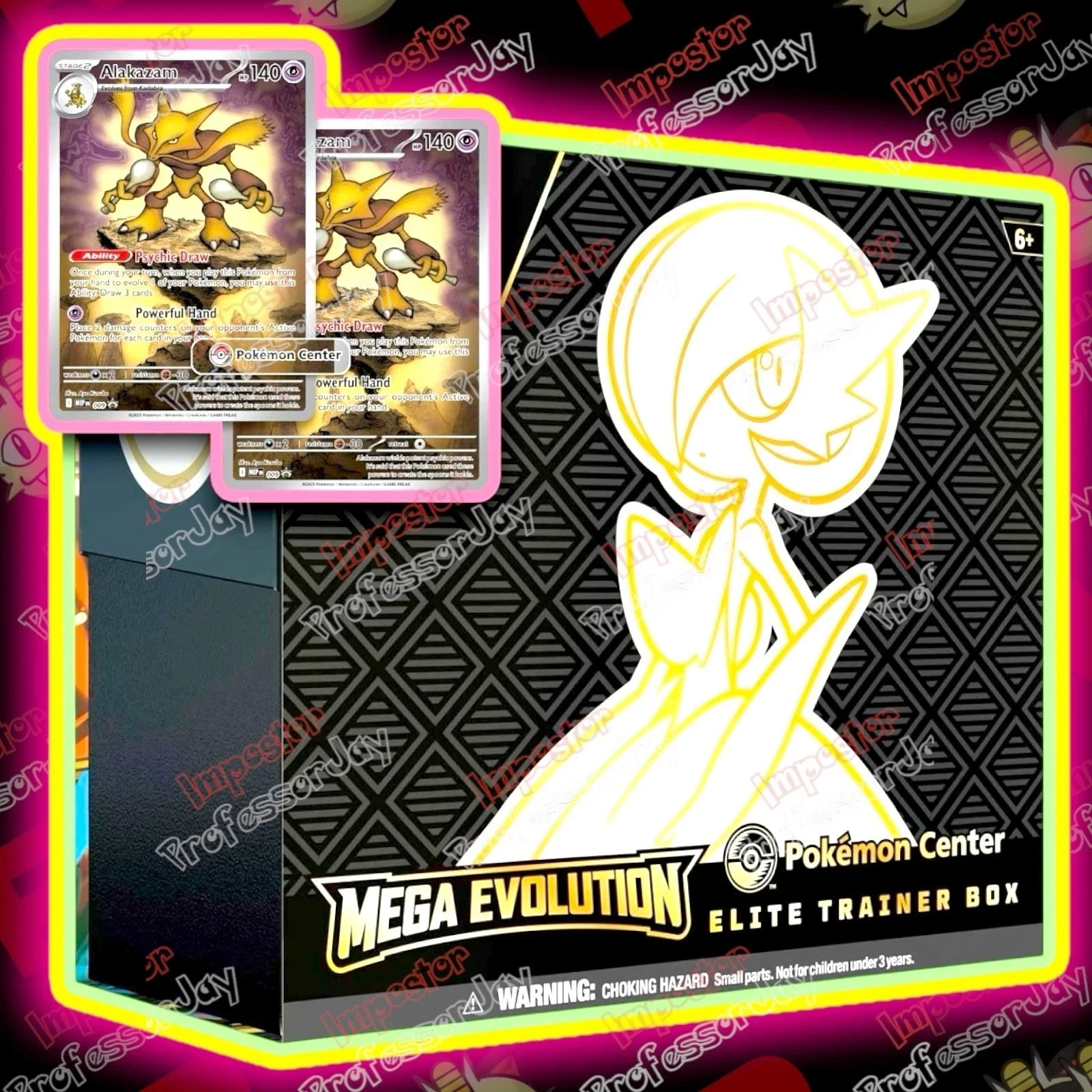 4X | POKEMON CENTER ETB🔥ME1🔥MEGA EVOLUTION 🟦🟩SEALED ELITE TRAINER BOX CASE📦 - Image 3