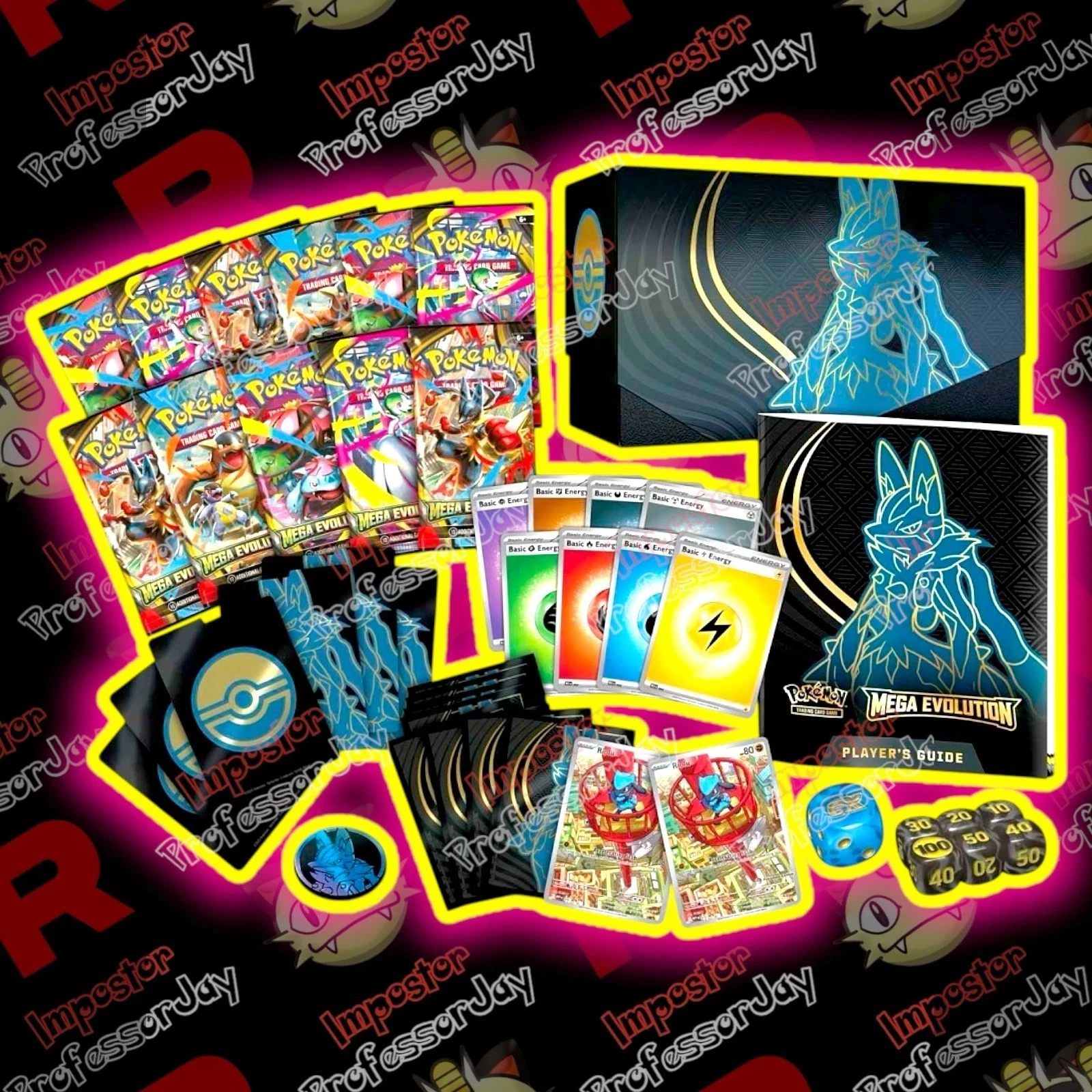 4X | POKEMON CENTER ETB🔥ME1🔥MEGA EVOLUTION 🟦🟩SEALED ELITE TRAINER BOX CASE📦 - Image 5