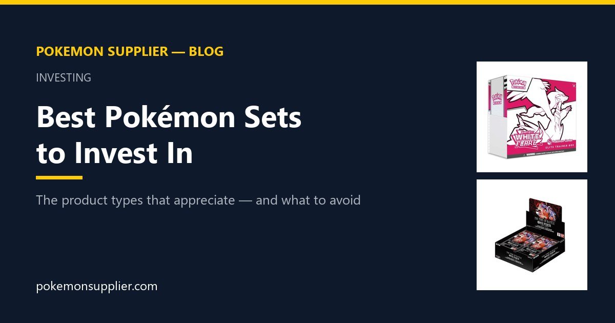 Best Pokemon sets to invest in